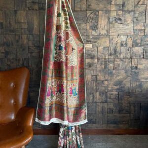 Darbar Design Silk Saree